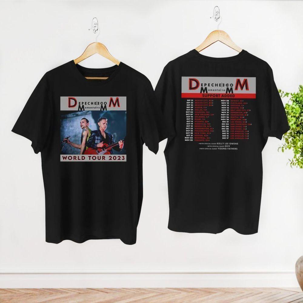 Depeche Mode  Memento Mori Rock Band Music 2 Sided T-Shirt